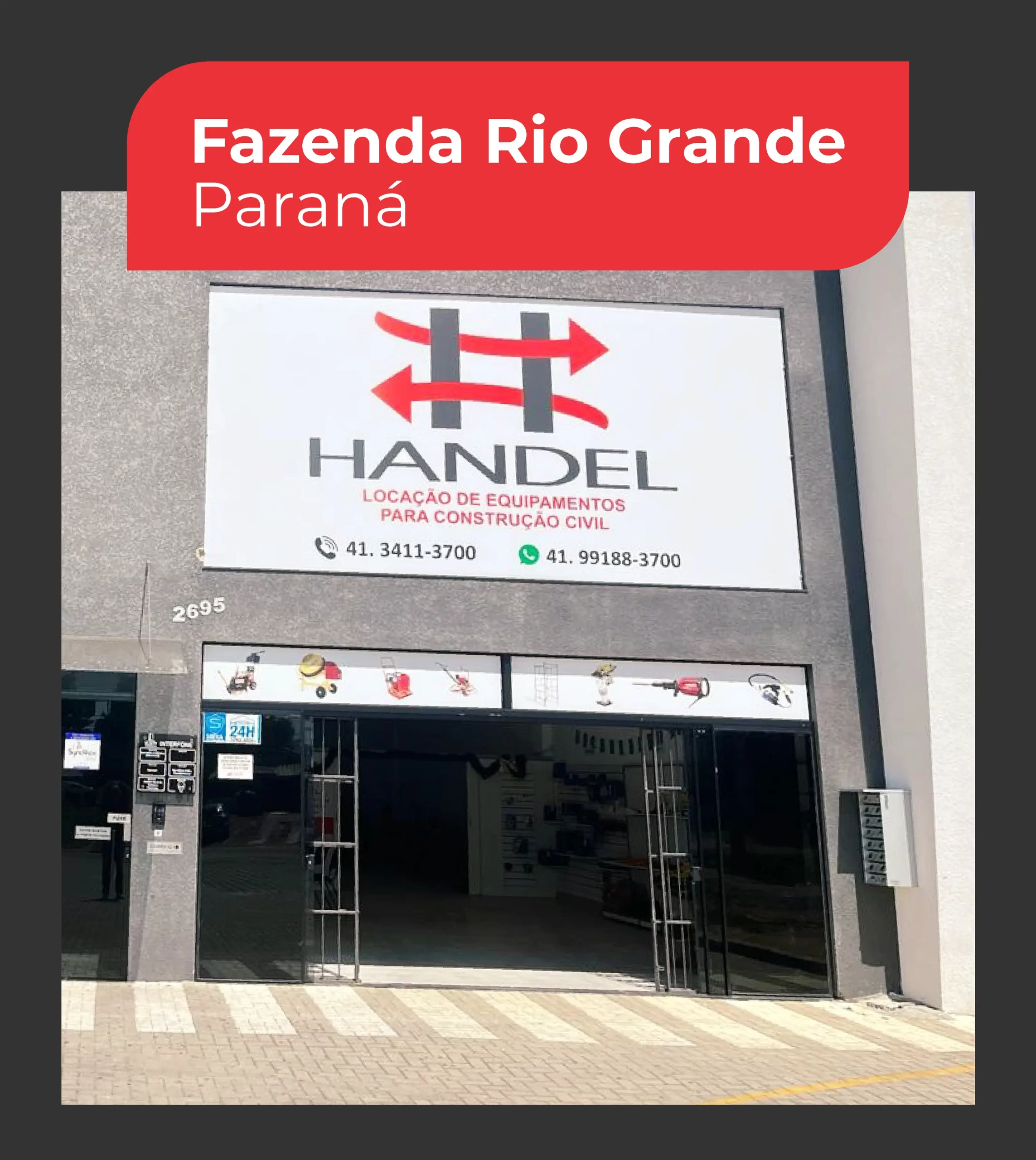 Handel – Venda e Locação de Equipamentos para Construção Civil